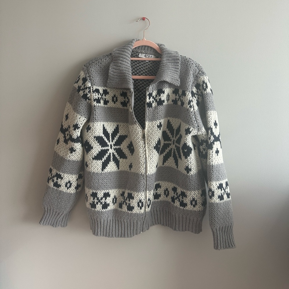 winter fair aisle knitwear sweater